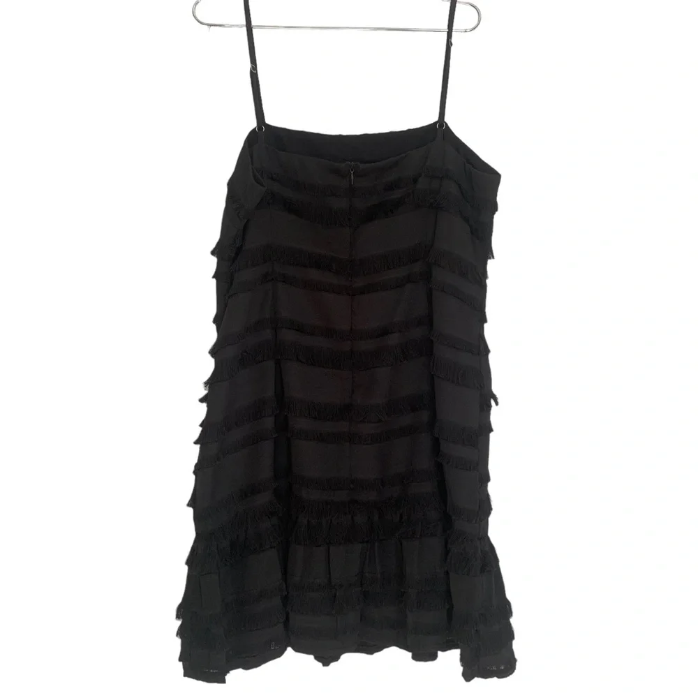 Princess Polly Black Molina Mini Dress Size 10 - Picture 9 of 13